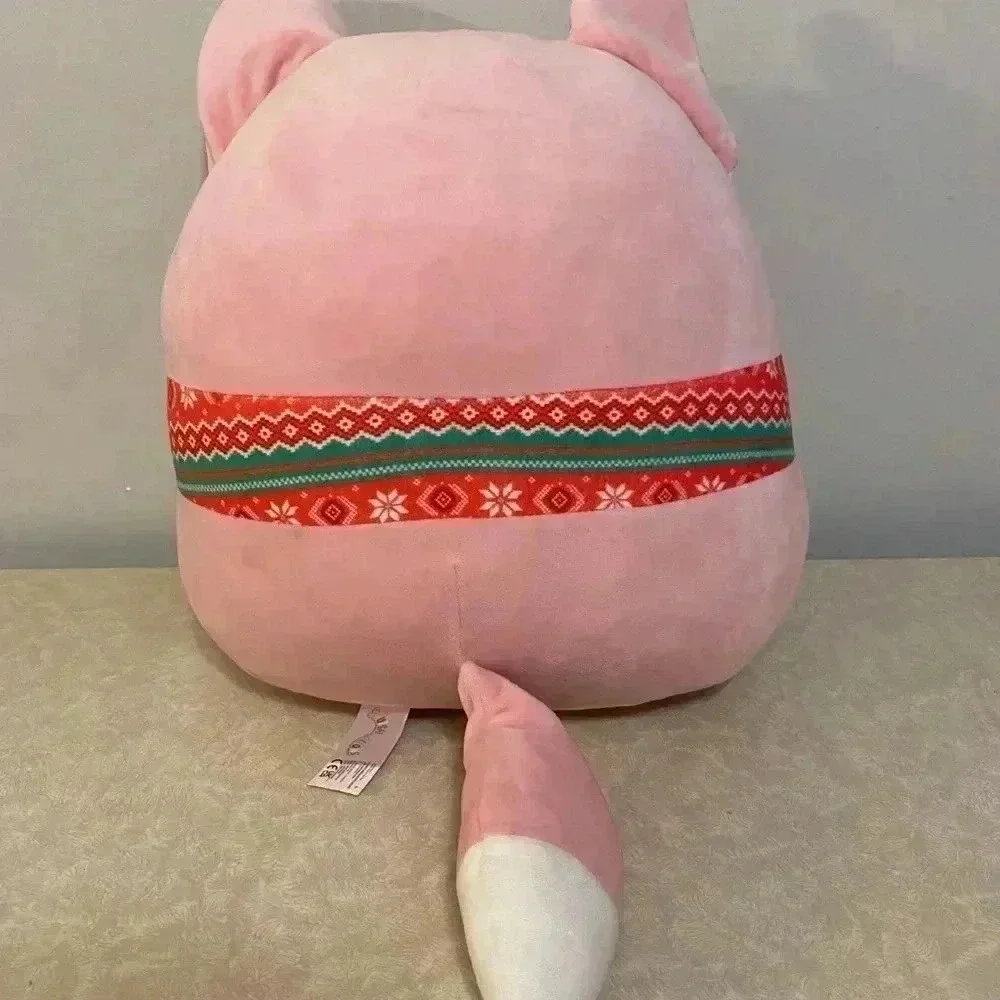 Squishmallow Rhiannon the Pink Fox-2022 ‎ Official Kellytoy Plush